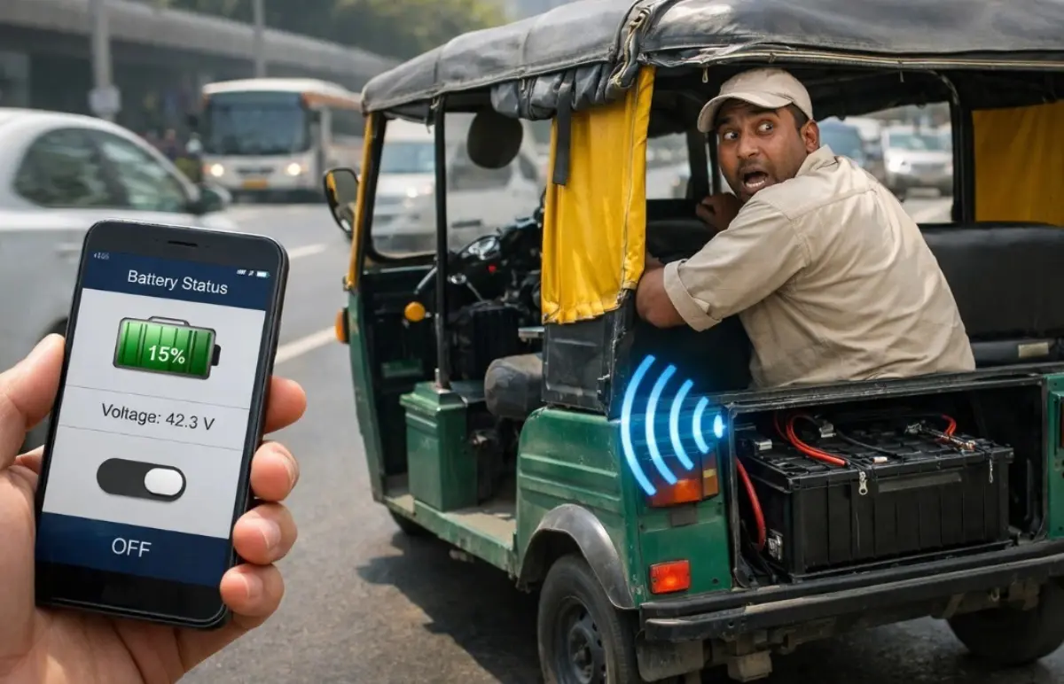 E-Rickshaw Bluetooth Hack